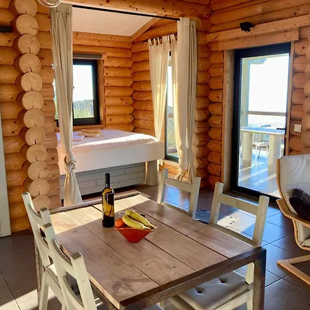 Mountain Log Cabin O Garrano Chalet Cabeceiras de Basto